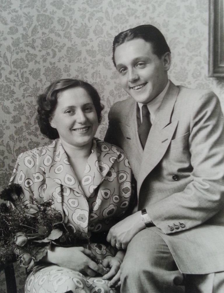 Willibald und Elisabeth Hermsdörfer im Jahr 1952